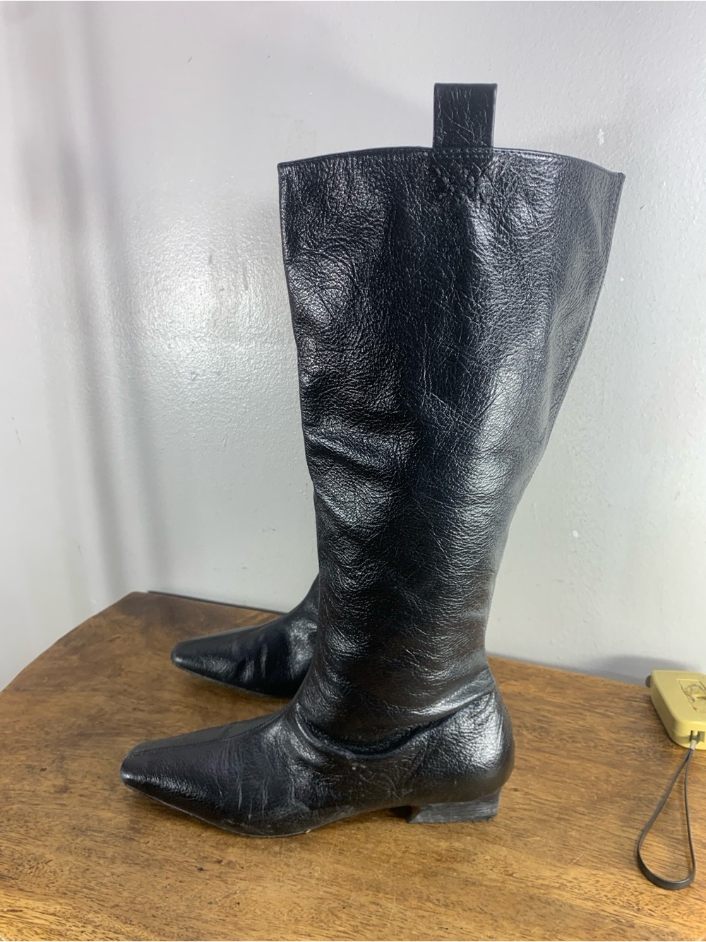Vintage 90s  leather boots